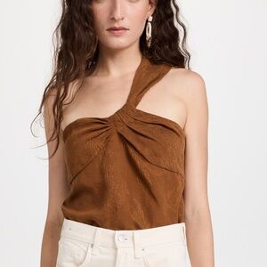 Veronica Beard Belinda Top in Broze